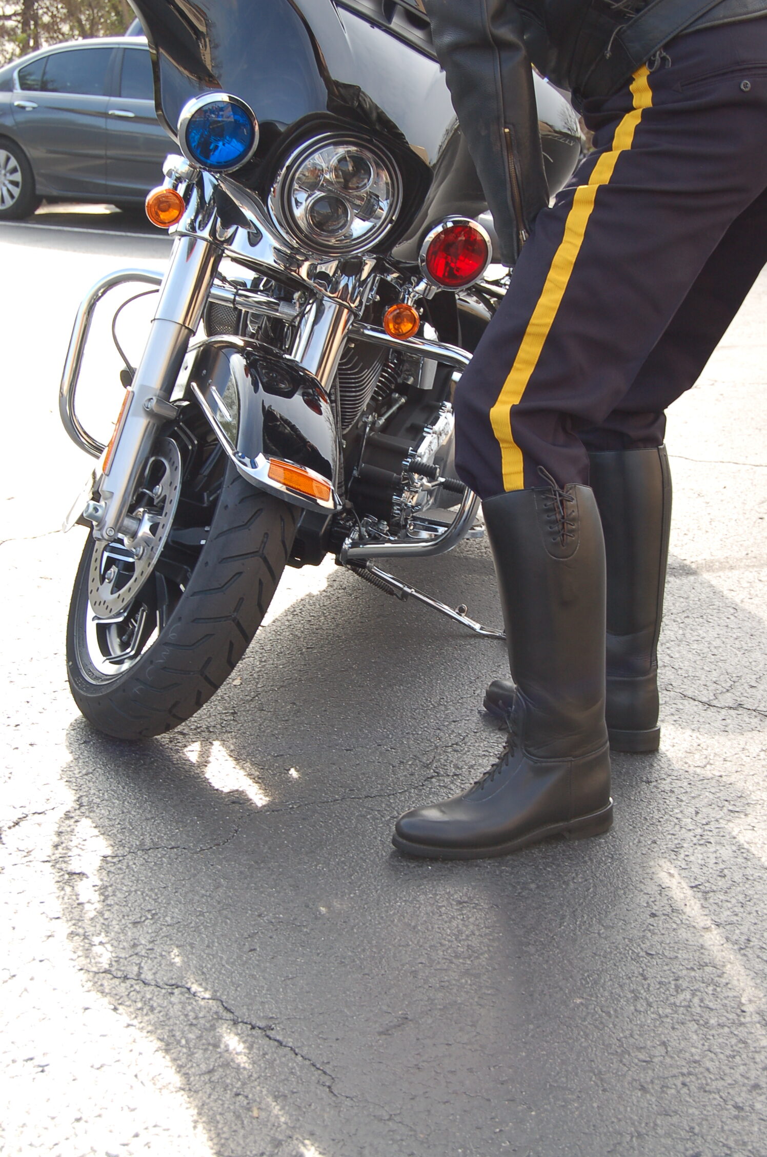 Police motorcycle boots best sale